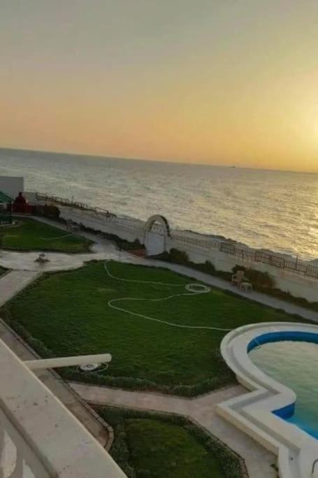 Panorama Apartment With A Charming Sea View Near Alexandria And Burg Elarab Intl Airport With Free Wifi شقة باطلالة ساحرة على البحر اول الساحل الشمالي Eksteriør billede