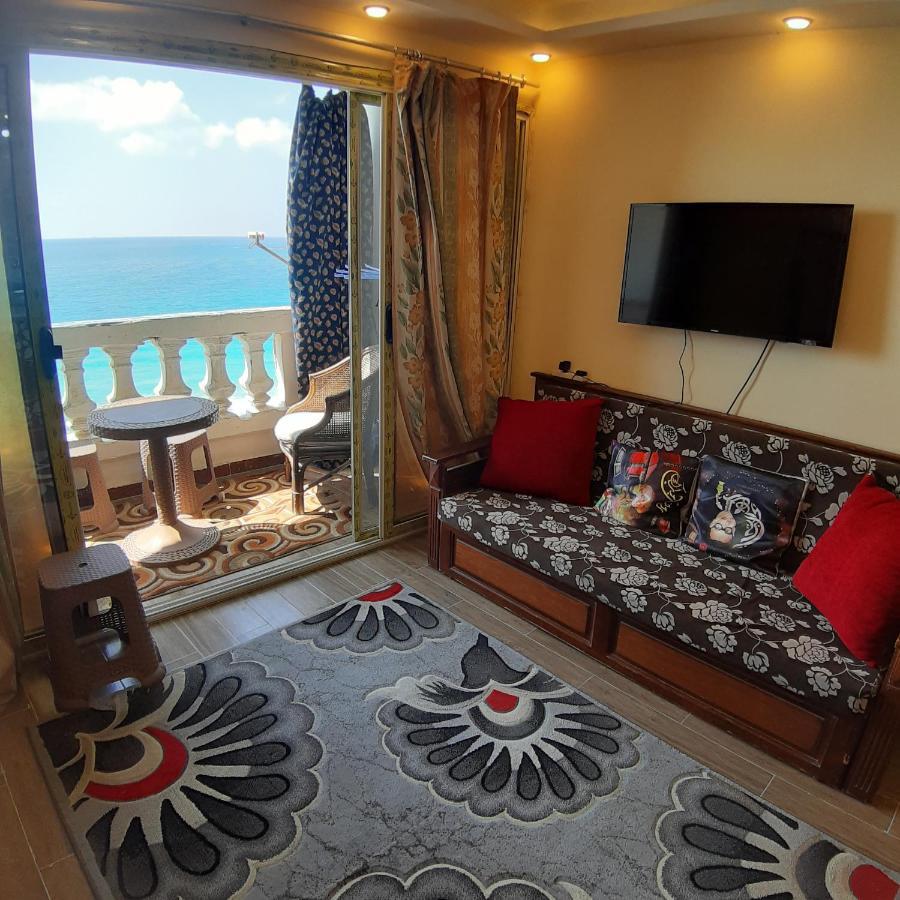 Panorama Apartment With A Charming Sea View Near Alexandria And Burg Elarab Intl Airport With Free Wifi شقة باطلالة ساحرة على البحر اول الساحل الشمالي Eksteriør billede