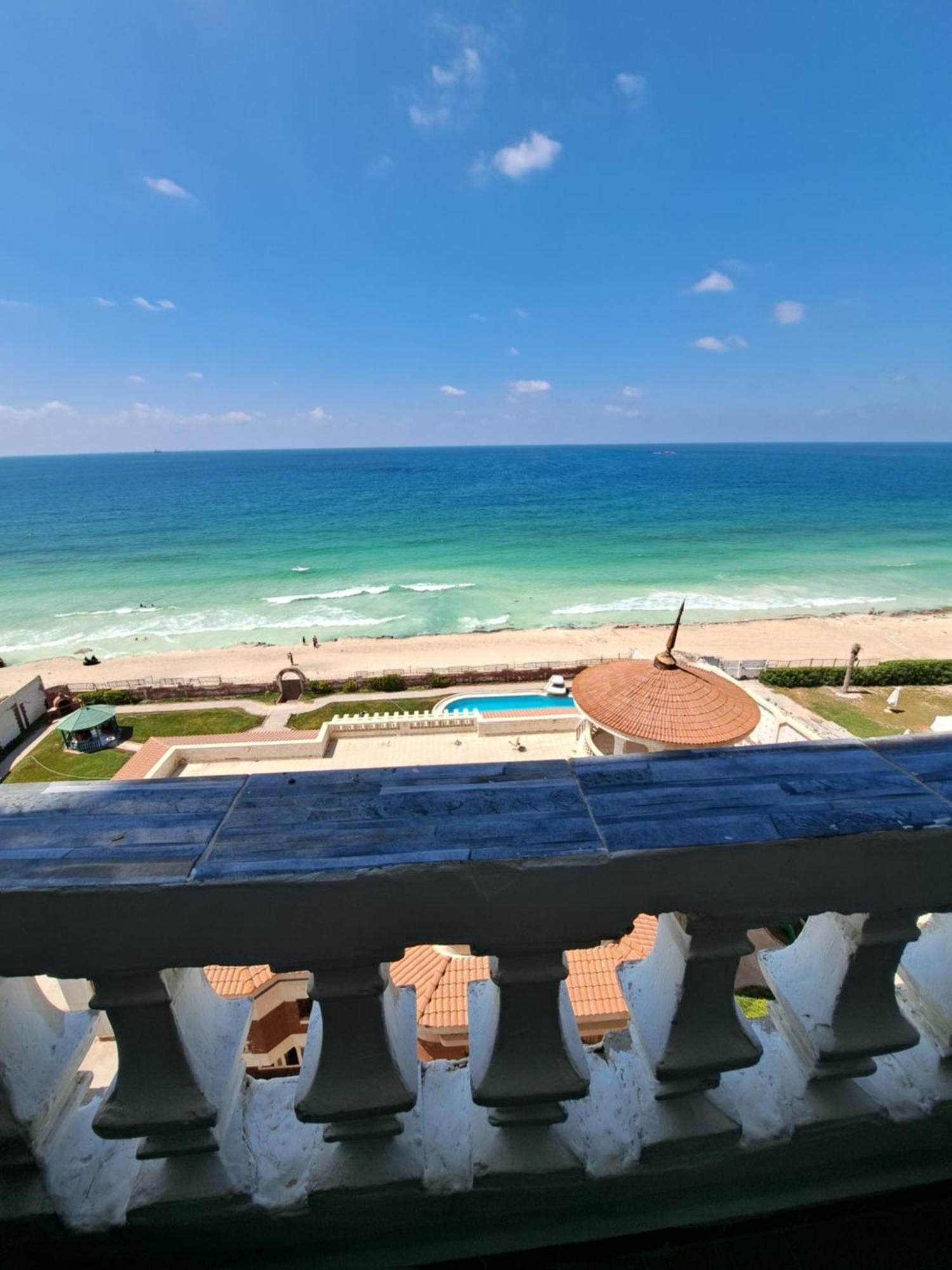 Panorama Apartment With A Charming Sea View Near Alexandria And Burg Elarab Intl Airport With Free Wifi شقة باطلالة ساحرة على البحر اول الساحل الشمالي Eksteriør billede