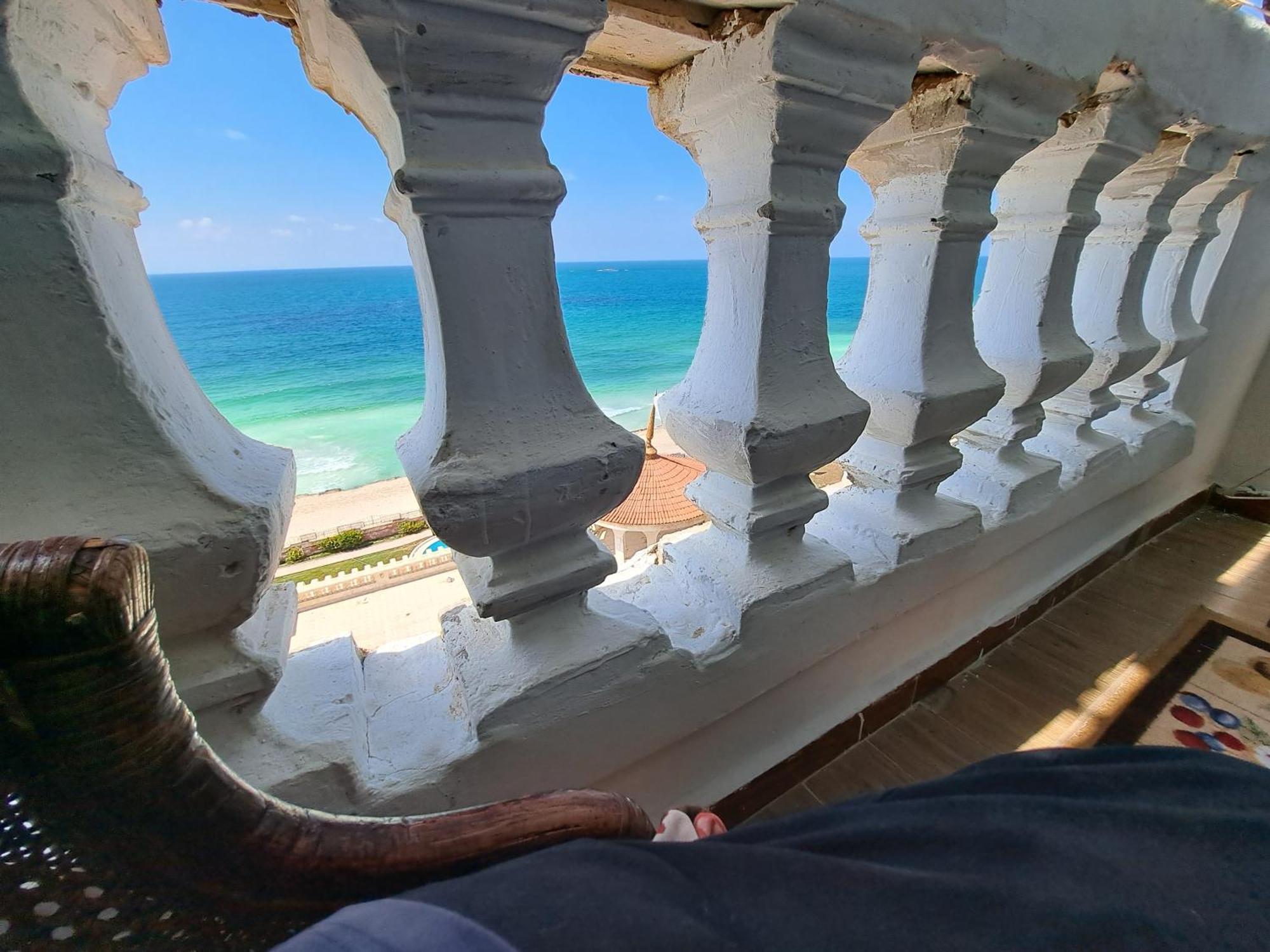 Panorama Apartment With A Charming Sea View Near Alexandria And Burg Elarab Intl Airport With Free Wifi شقة باطلالة ساحرة على البحر اول الساحل الشمالي Eksteriør billede