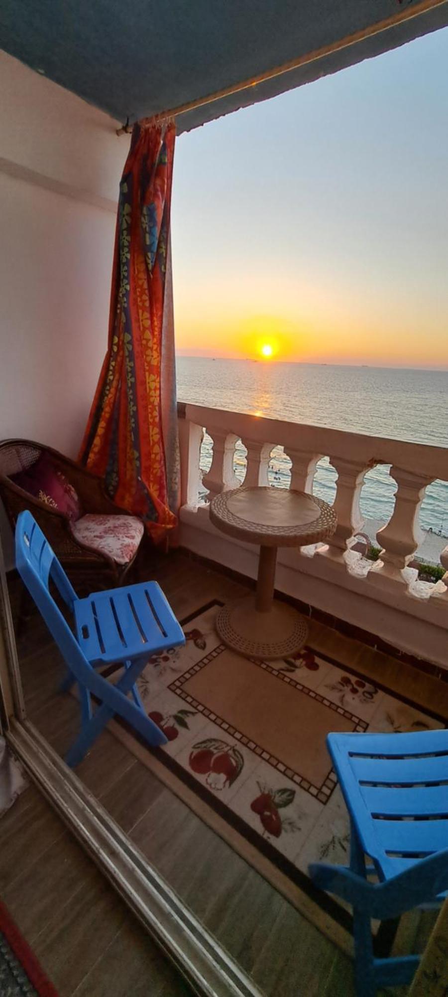 Panorama Apartment With A Charming Sea View Near Alexandria And Burg Elarab Intl Airport With Free Wifi شقة باطلالة ساحرة على البحر اول الساحل الشمالي Eksteriør billede